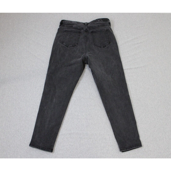Lauren Ralph Lauren Womens Gray Premium Skinny Curvy Crop Denim Jeans Size 14 - Picture 2 of 11
